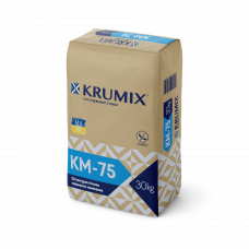 Штукатурка машинна гіпсова Krumix КМ-75 ( 30кг)