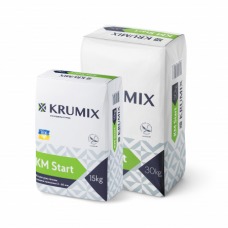 Штукатурка гіпсова KRUMIX KM Start (30 кг)