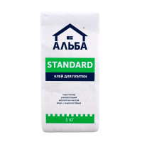 Клей  для плитки Альба "Standart" (5кг)