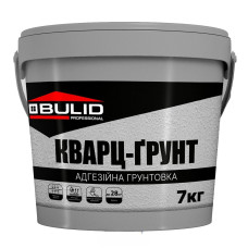 Грунтовка КВАРЦ-ҐРУНТ адгезійна 7кг ТМ «BULID»